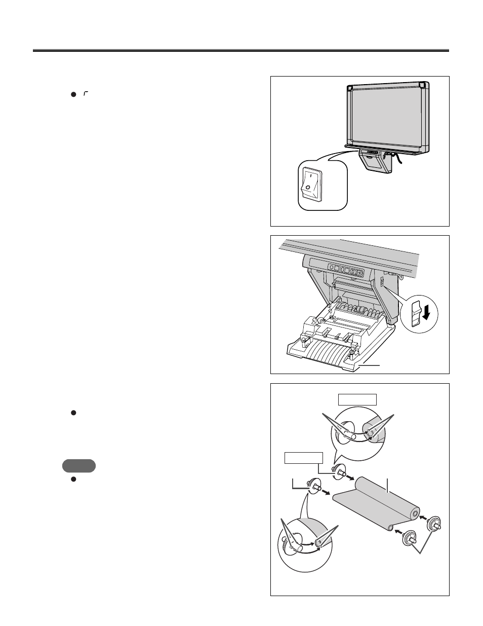 Installing thermal transfer film | Panasonic KX-BP800 User Manual | Page 14 / 86