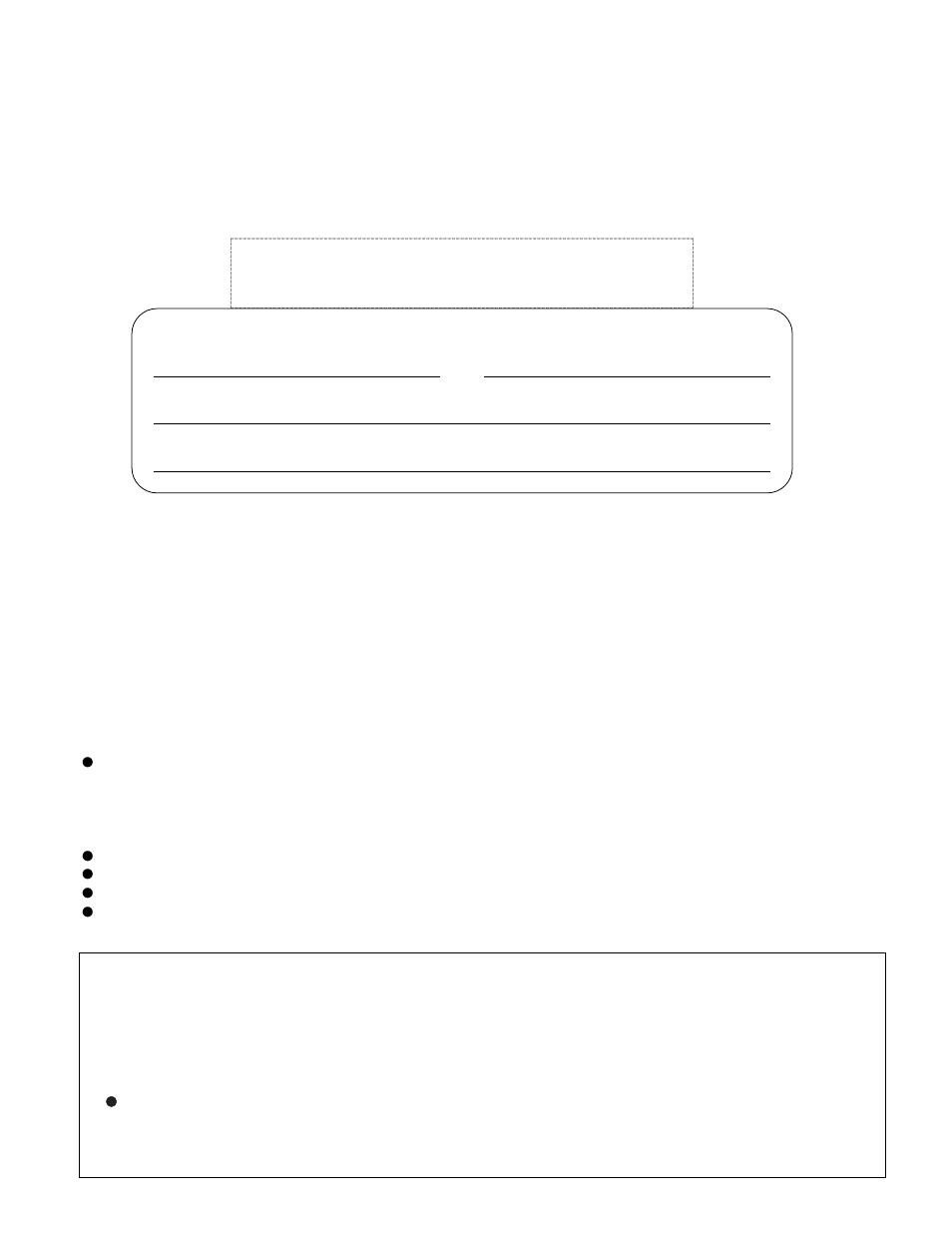 Attach your sales receipt here, Things you should keep a record of, Warning about saving data | Panasonic KX-BP800 User Manual | Page 2 / 86