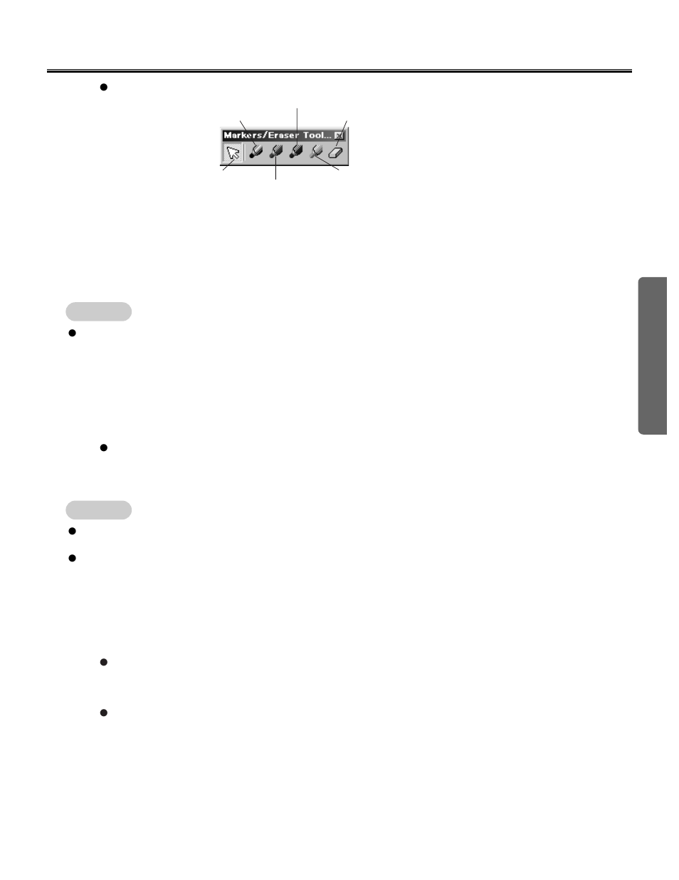 Create an ipb document (whiteboard window only), Open an ipb document | Panasonic KX-BP800 User Manual | Page 49 / 86
