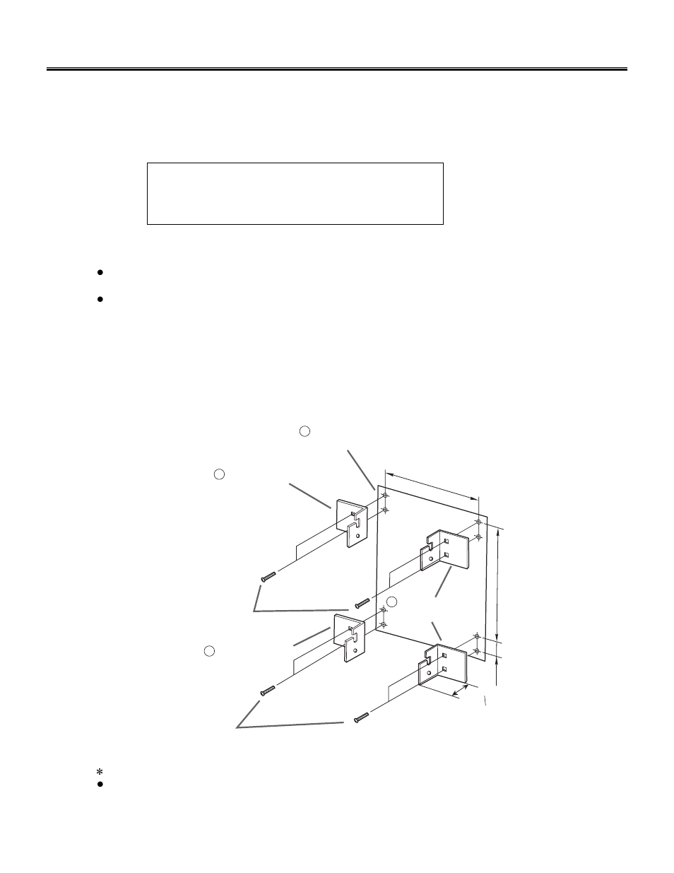 Wall-mounting procedure, 82 wall-mounting kit | Panasonic KX-BP800 User Manual | Page 82 / 86