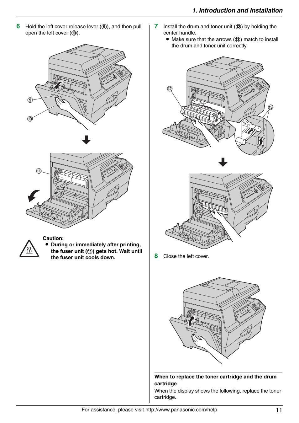 Panasonic KX-MB3020 User Manual | Page 11 / 116