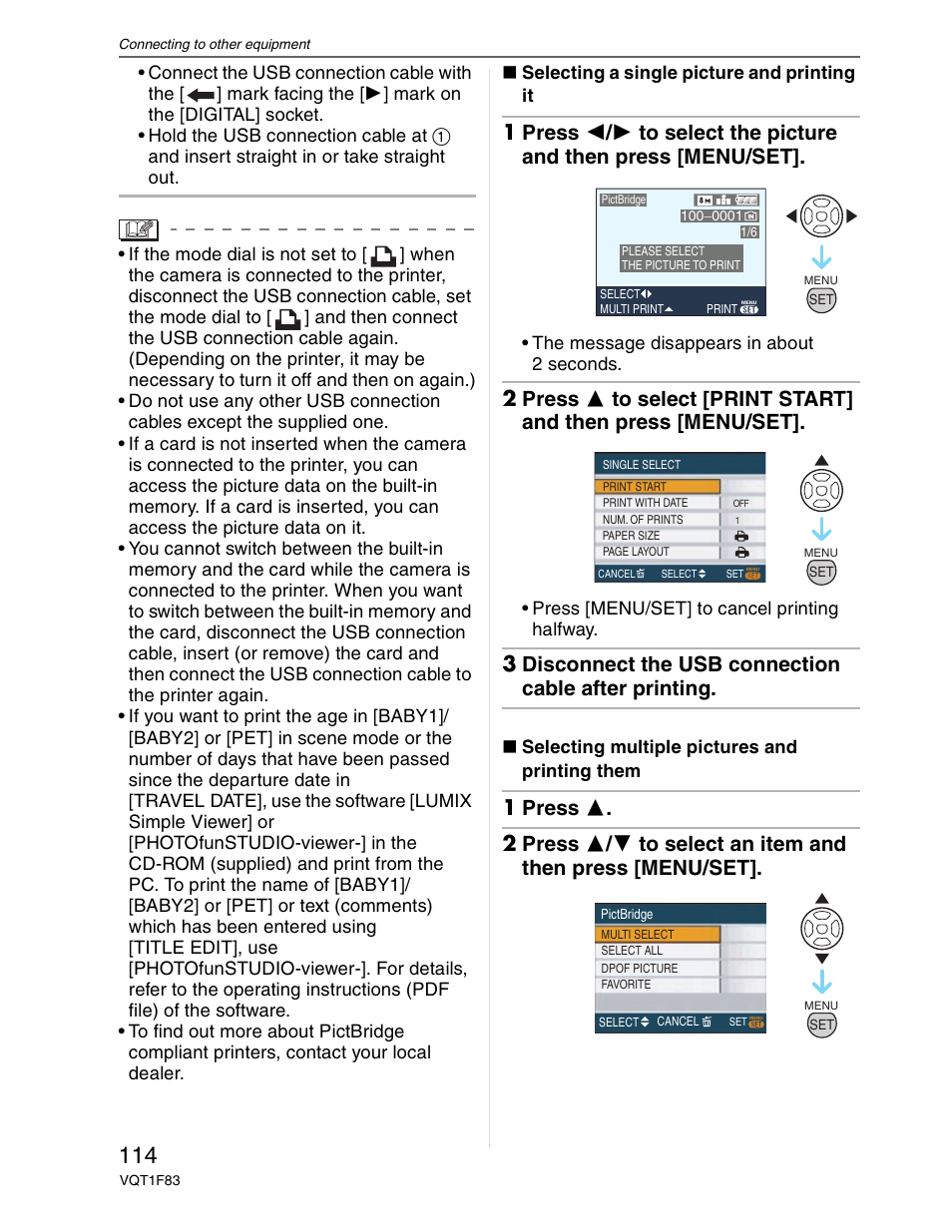 Panasonic DMC-FZ18 User Manual | Page 114 / 171