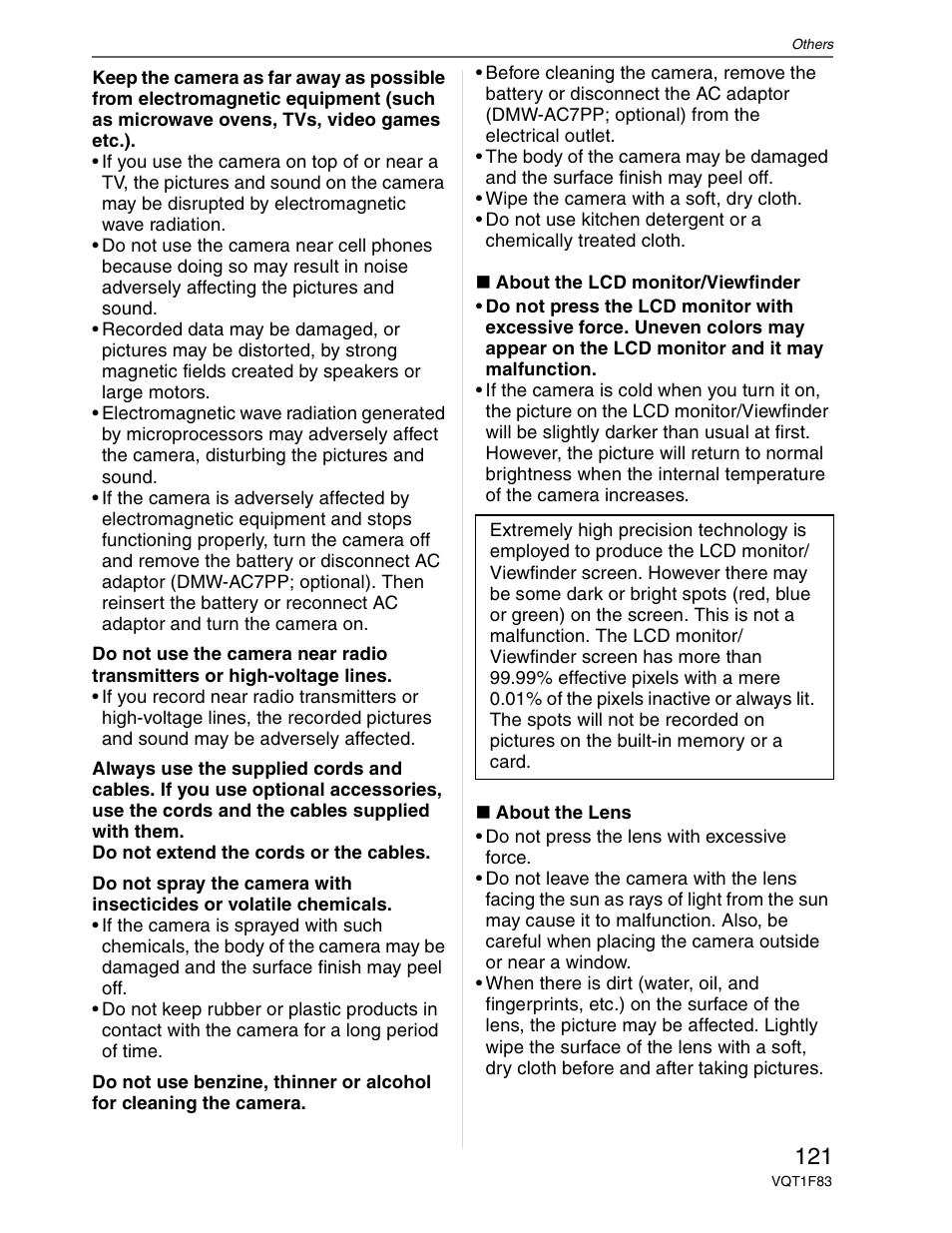 Panasonic DMC-FZ18 User Manual | Page 121 / 171
