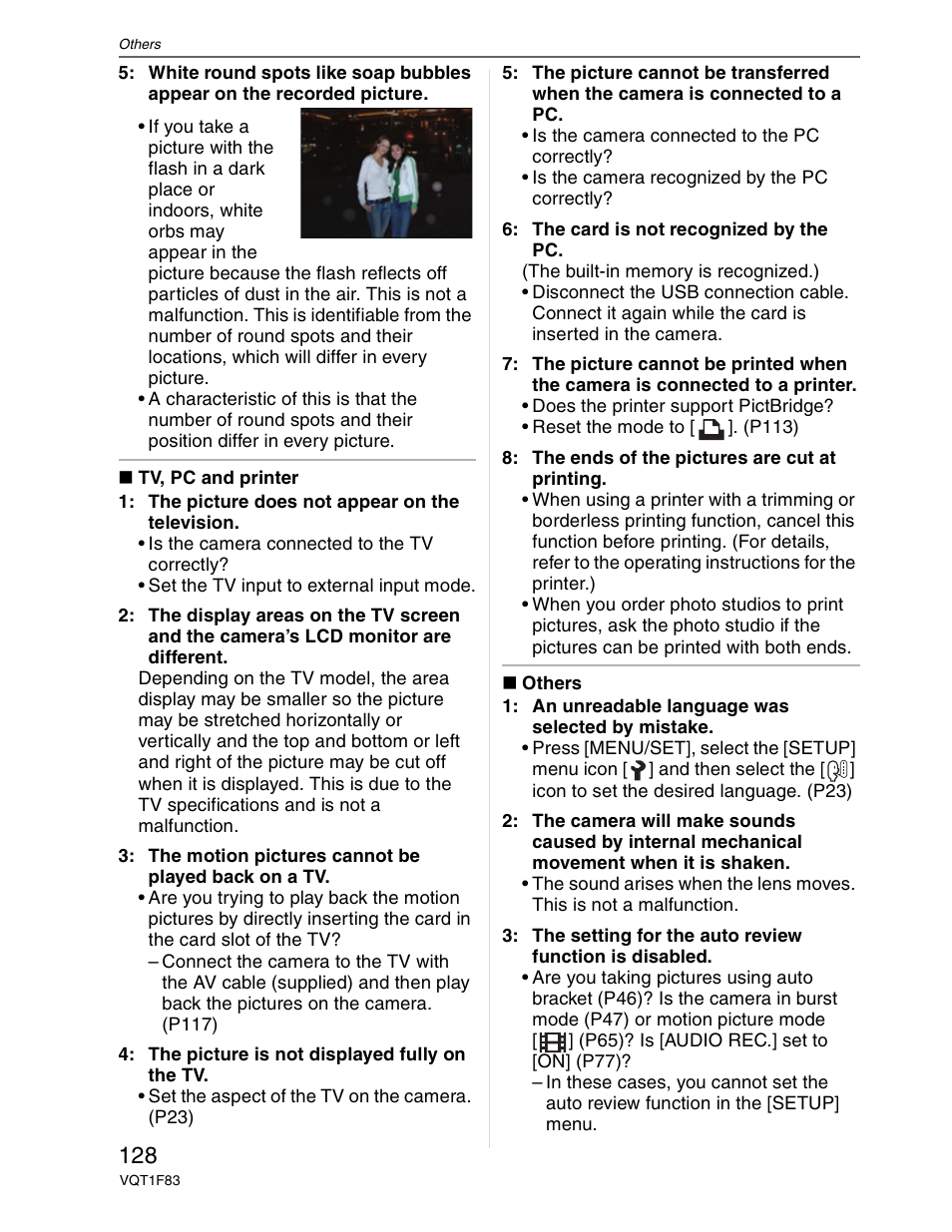 Panasonic DMC-FZ18 User Manual | Page 128 / 171