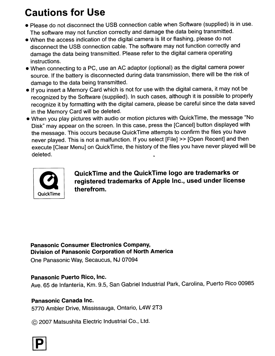 Panasonic DMC-FZ18 User Manual | Page 158 / 171