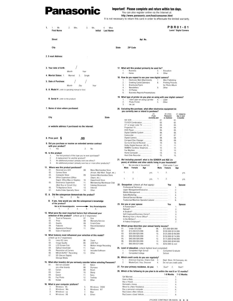 Panasonic DMC-FZ18 User Manual | Page 168 / 171