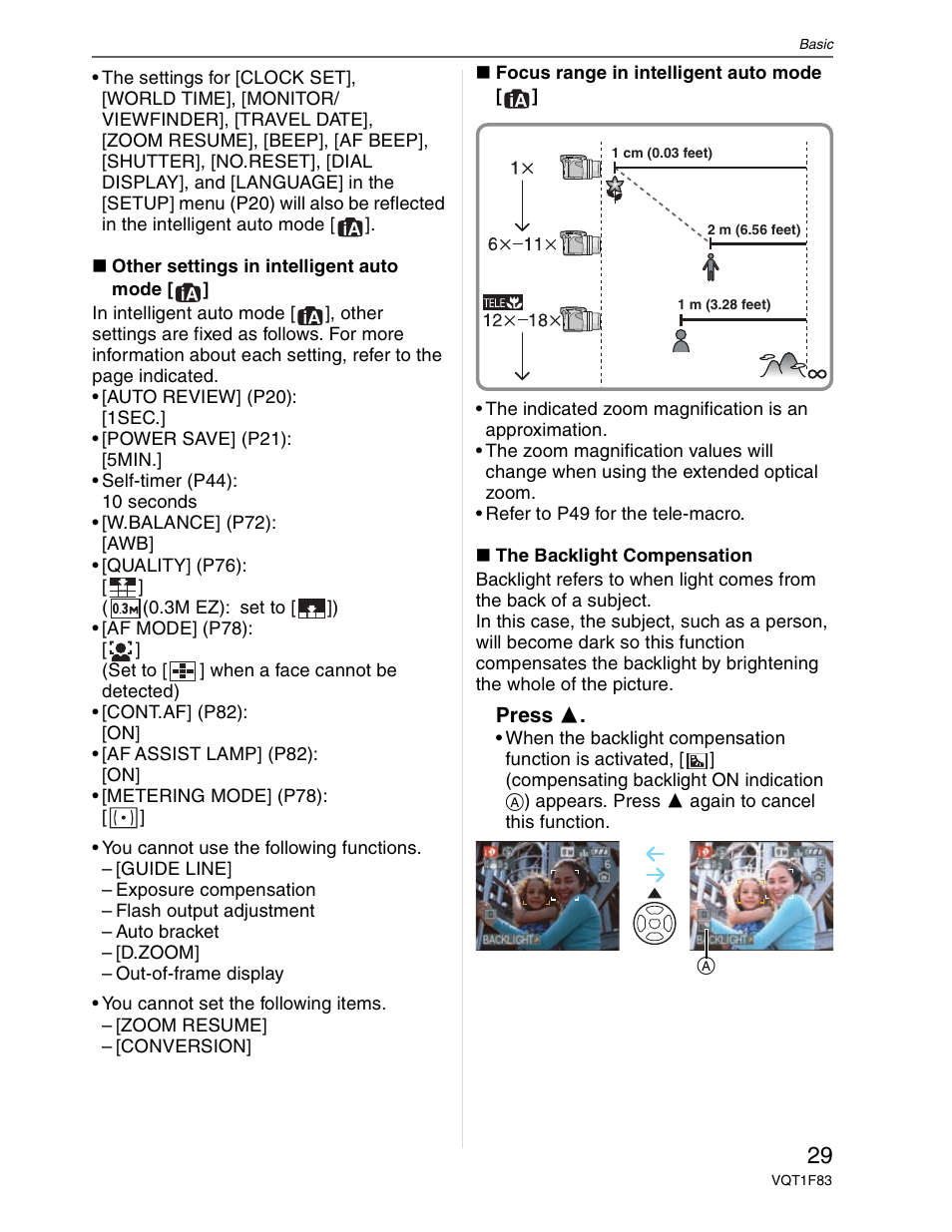 Panasonic DMC-FZ18 User Manual | Page 29 / 171