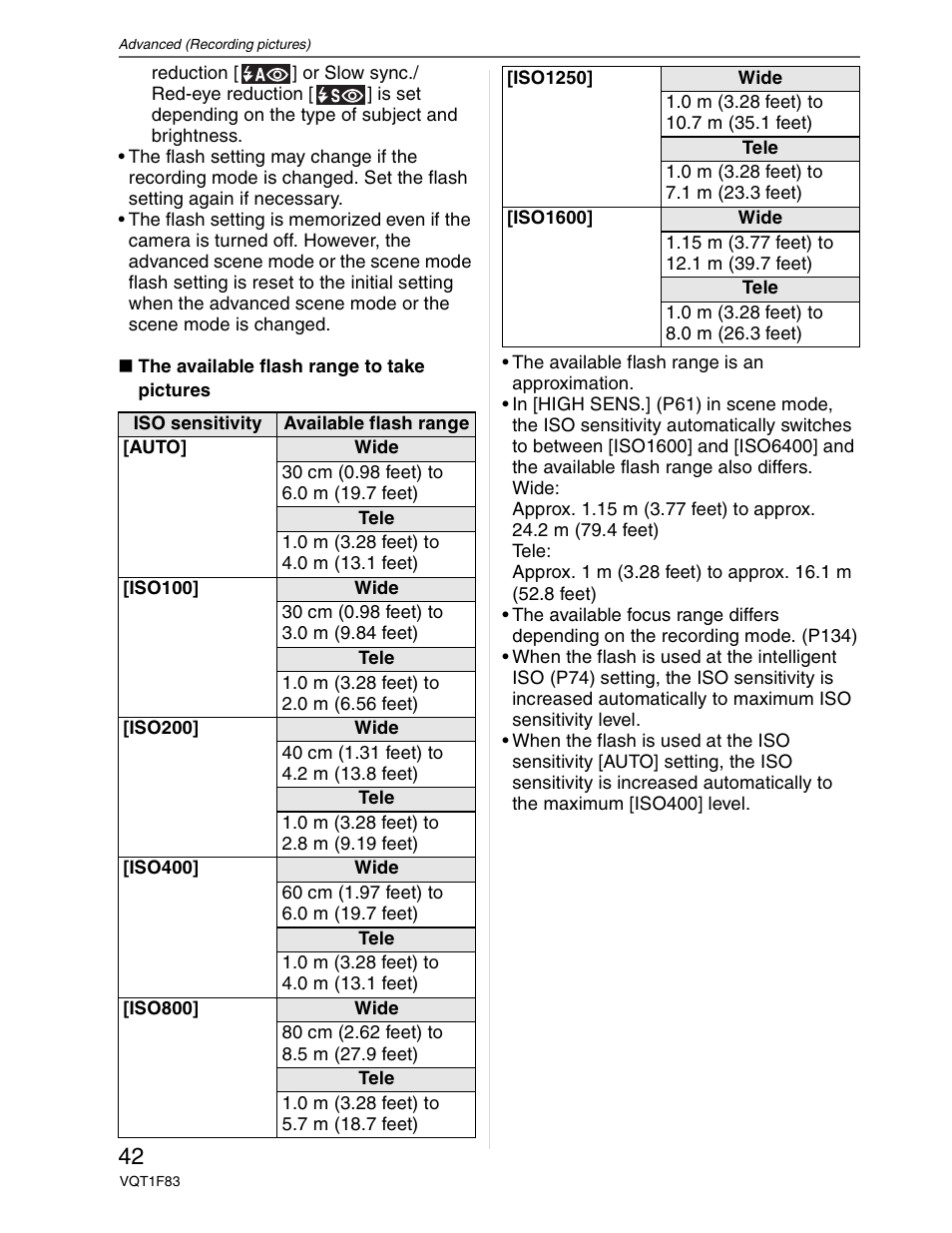 Panasonic DMC-FZ18 User Manual | Page 42 / 171