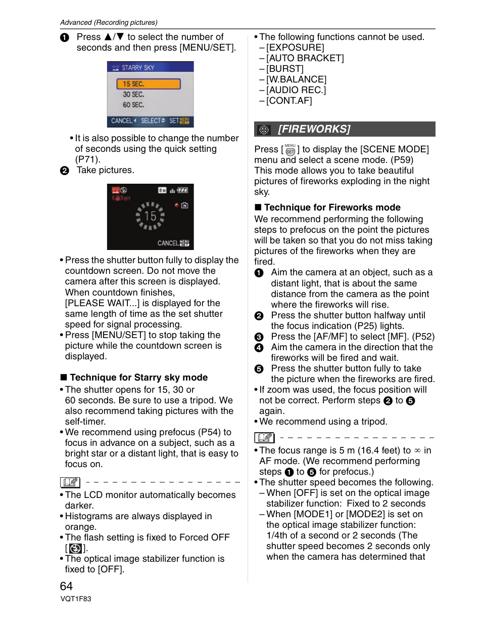 Panasonic DMC-FZ18 User Manual | Page 64 / 171