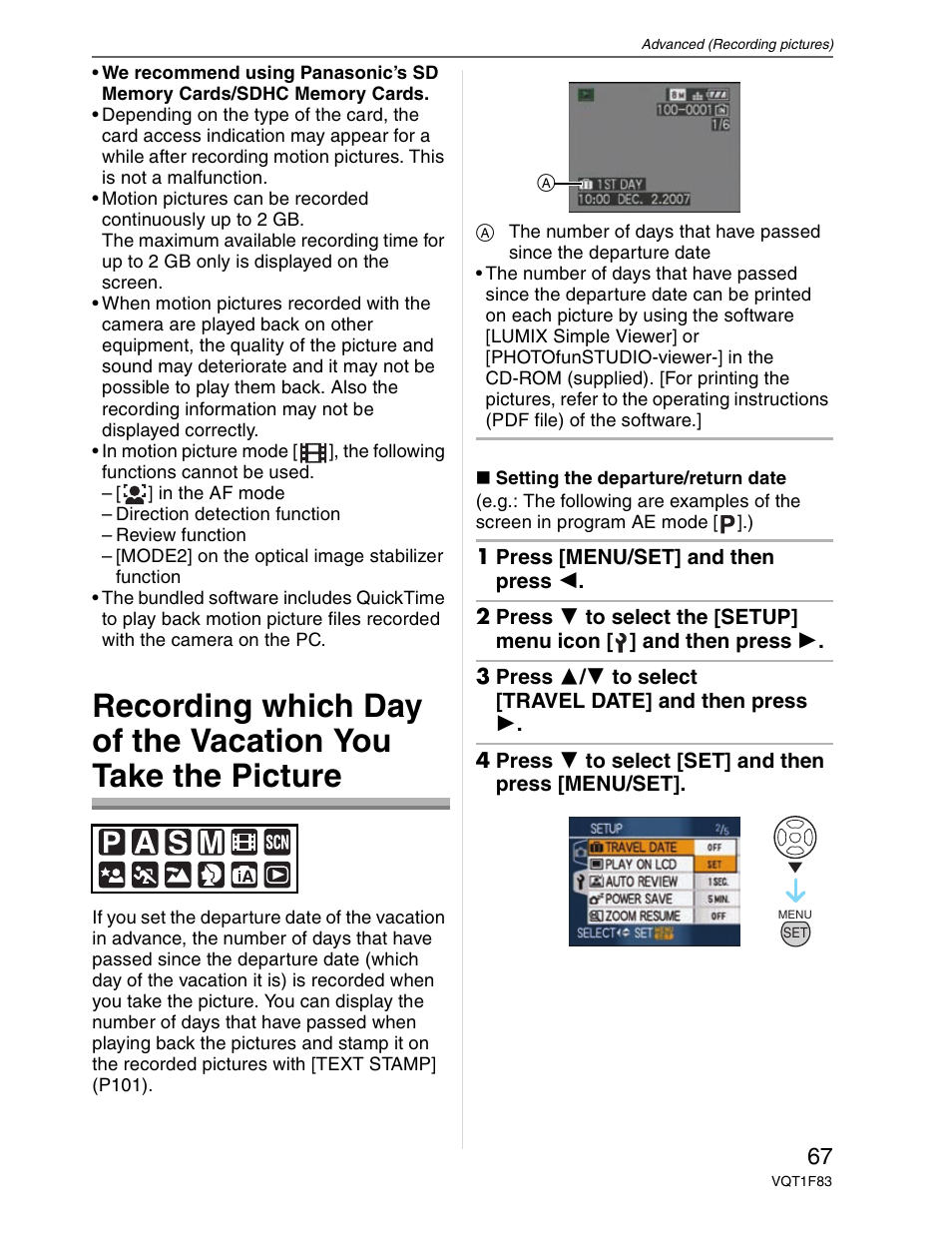 Panasonic DMC-FZ18 User Manual | Page 67 / 171