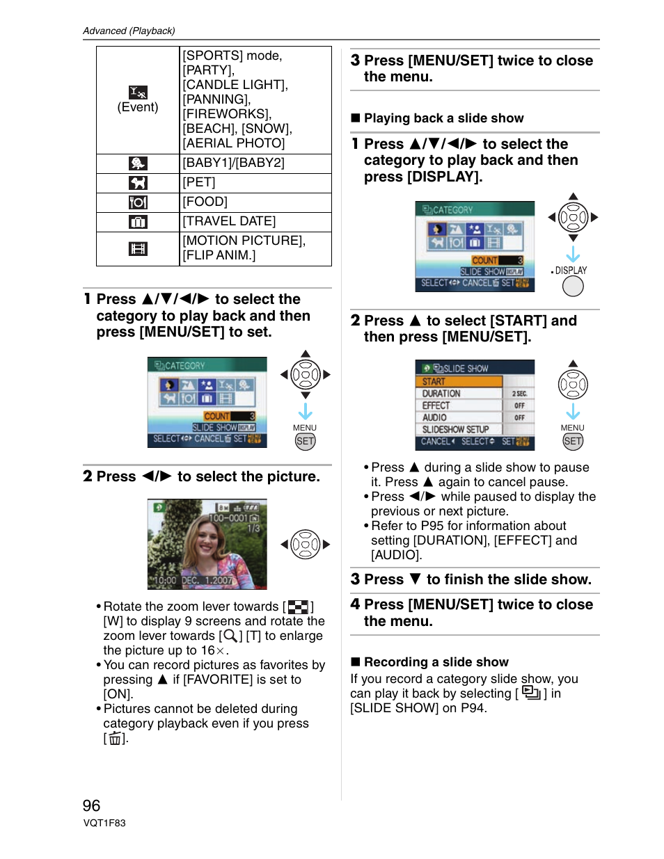 Panasonic DMC-FZ18 User Manual | Page 96 / 171