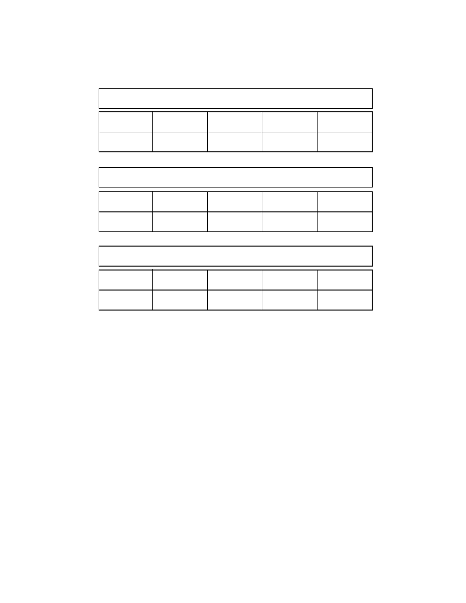 Feature chart, Tableau des caracteristiques, Diagrama de caracteristicas | Panasonic MC-V7600 User Manual | Page 11 / 56