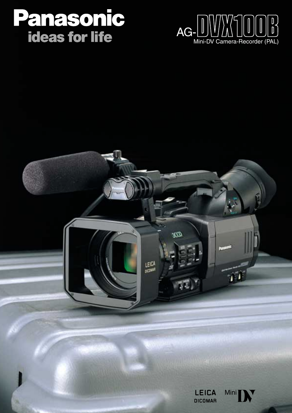Panasonic AG-DVX100B User Manual | 12 pages