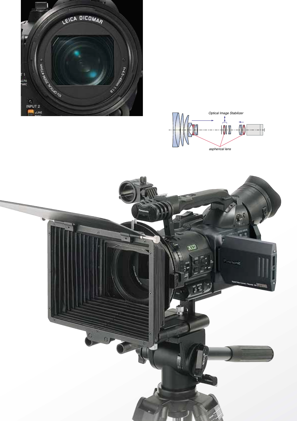 Superior image rendering | Panasonic AG-DVX100B User Manual | Page 4 / 12