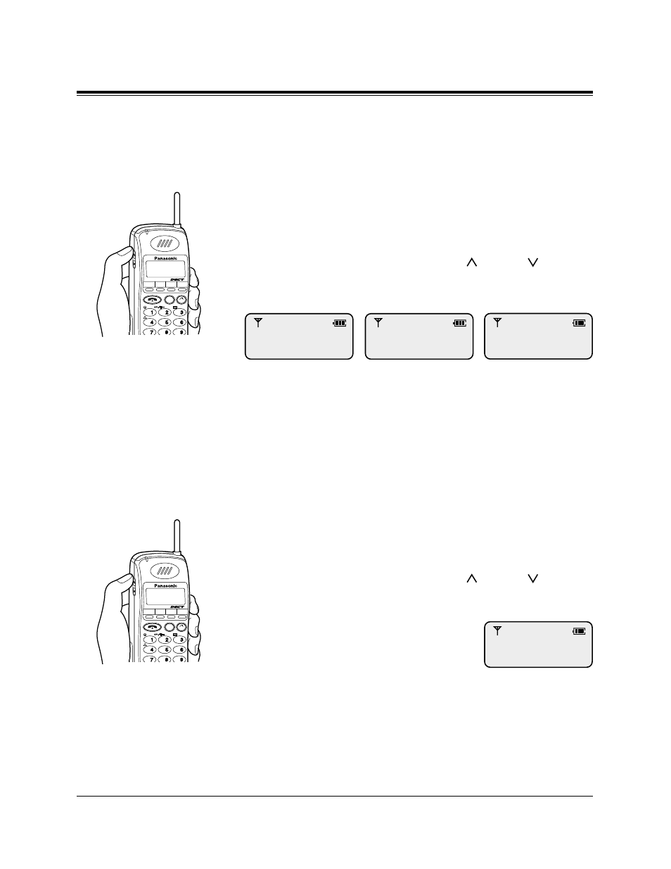 Initial settings, Adjusting the ringer volume, Adjusting the receiver volume | Panasonic KX-TD1232CE User Manual | Page 11 / 58