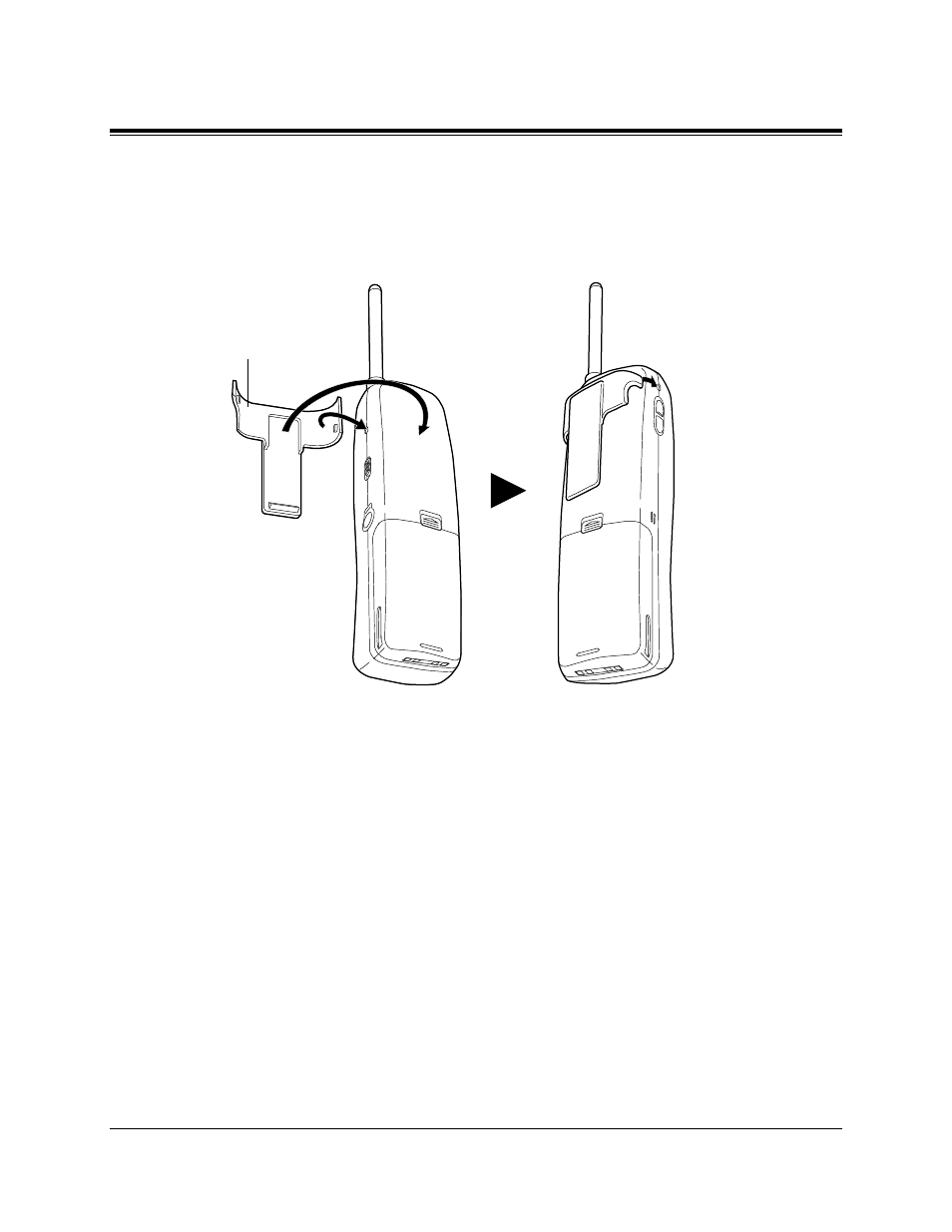 Installing the handset clip | Panasonic KX-TD1232CE User Manual | Page 12 / 58