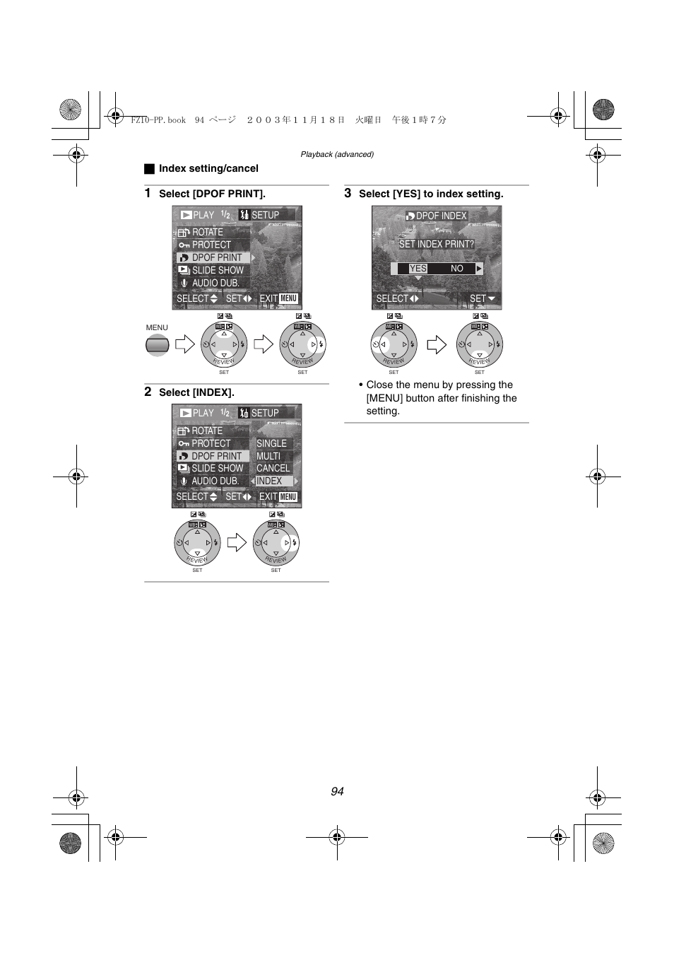 Panasonic DMC-FZ10PP User Manual | Page 94 / 144