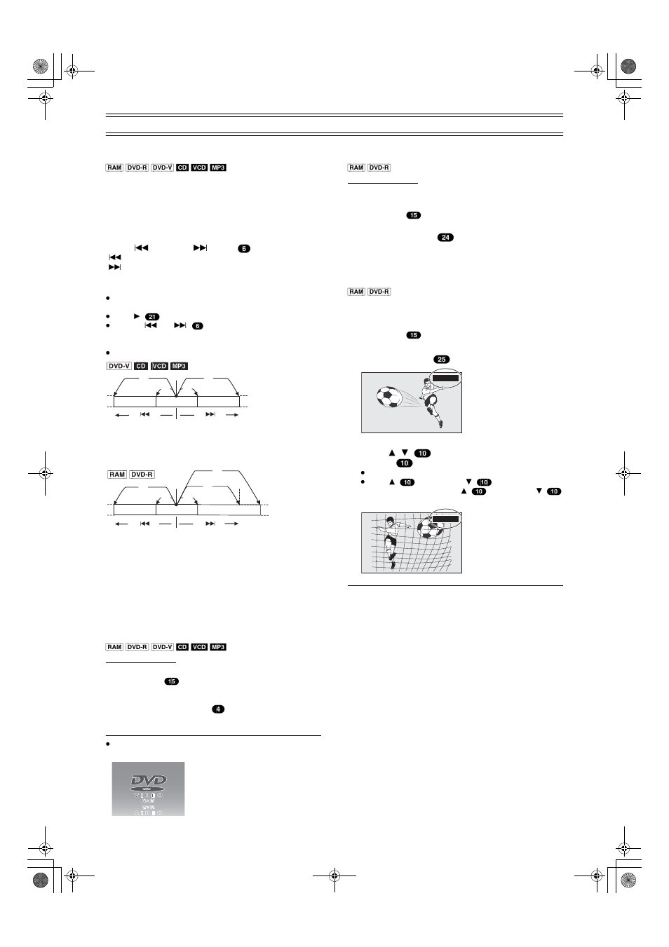 Skipping, Manual skip, Selecting an amount of time to skip — time slip | Panasonic DMR E50 User Manual | Page 22 / 78