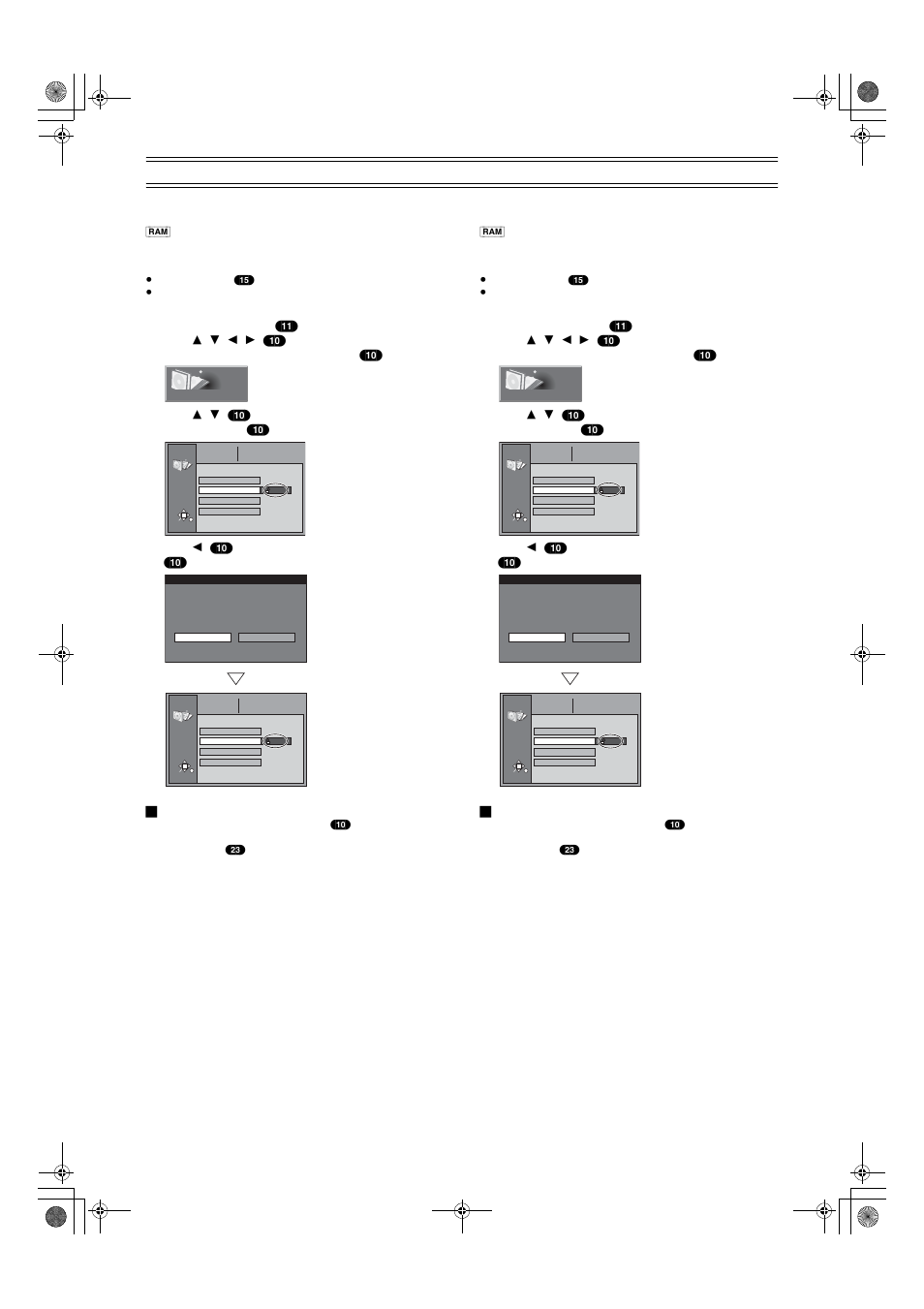 Disc protection releasing disc protection, 38) or wit, E 38) | 38) or, S 38, Disc protection, Releasing disc protection | Panasonic DMR E50 User Manual | Page 38 / 78