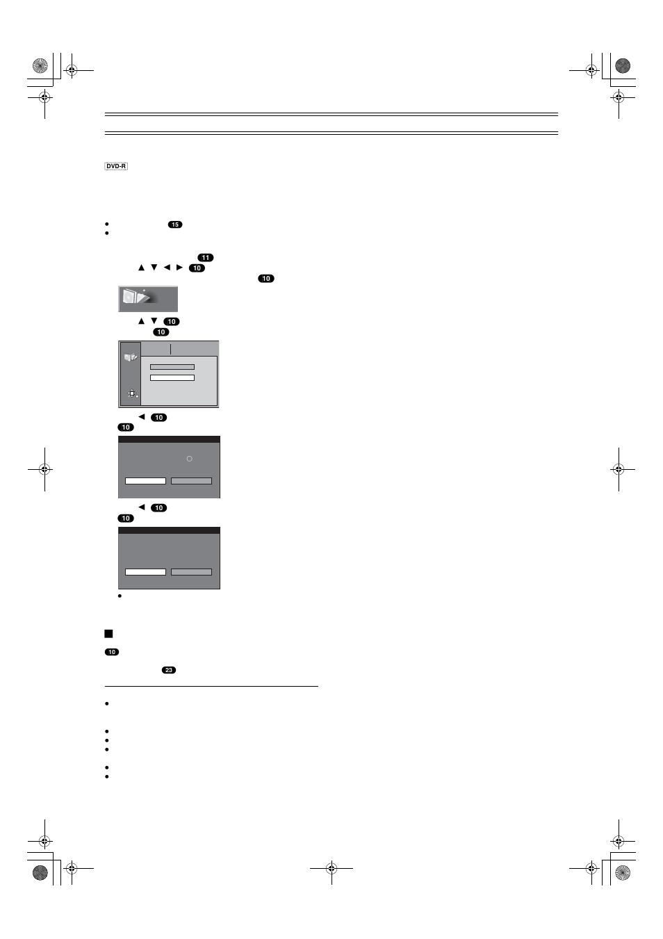 Finalize—creating dvd-video, E 40, Finalize — creating dvd-video | Panasonic DMR E50 User Manual | Page 40 / 78