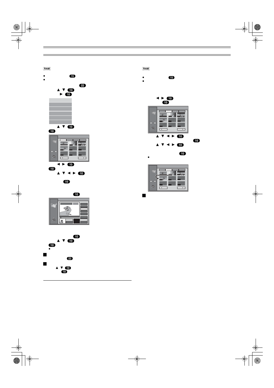 Adding scenes to a play list moving a scene, S 48, Adding scenes to a play list | Moving a scene, Using play list to edit programmes (continued) | Panasonic DMR E50 User Manual | Page 48 / 78
