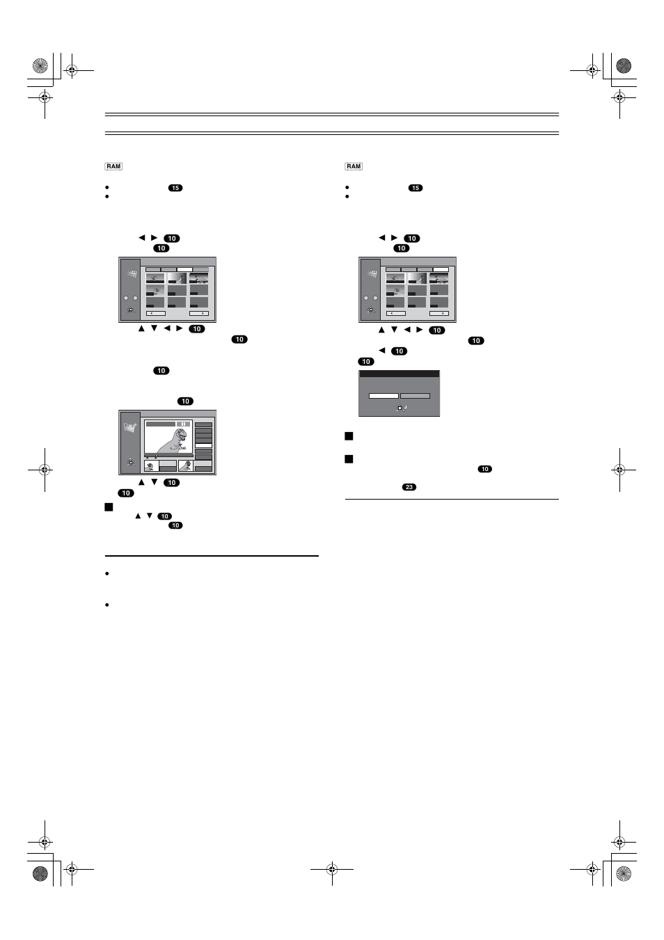 Erasing a scene from a play list, Using play list to edit programmes (continued) | Panasonic DMR E50 User Manual | Page 49 / 78