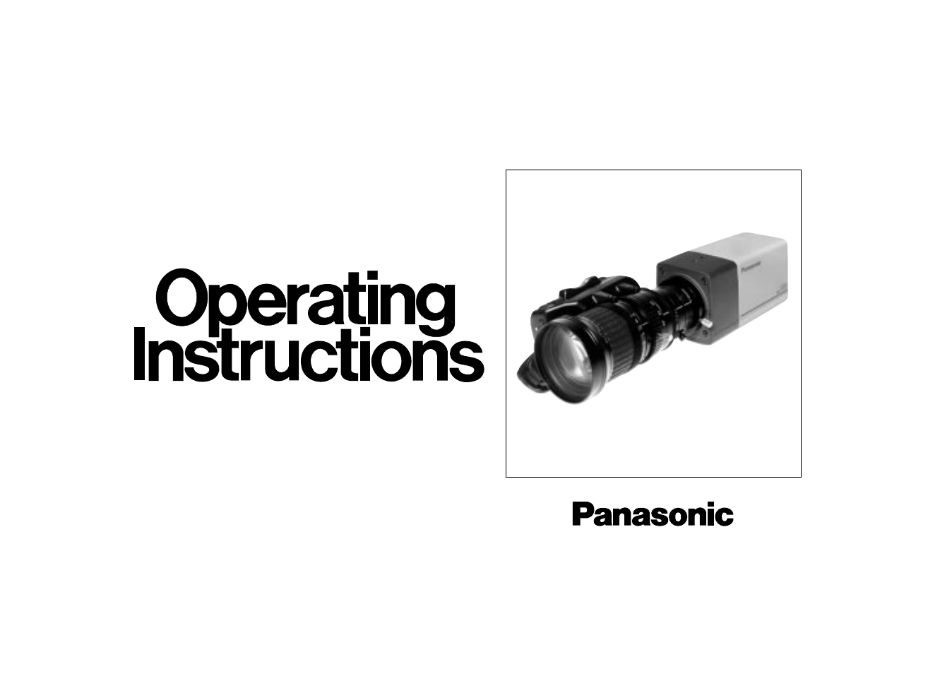 Panasonic AW-E560 User Manual | 63 pages