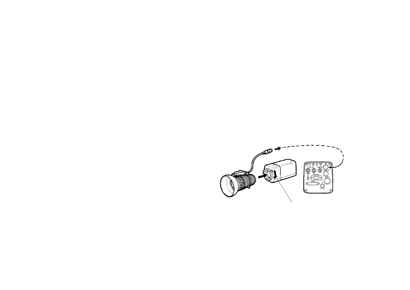 Lens mounting | Panasonic AW-E560 User Manual | Page 13 / 63