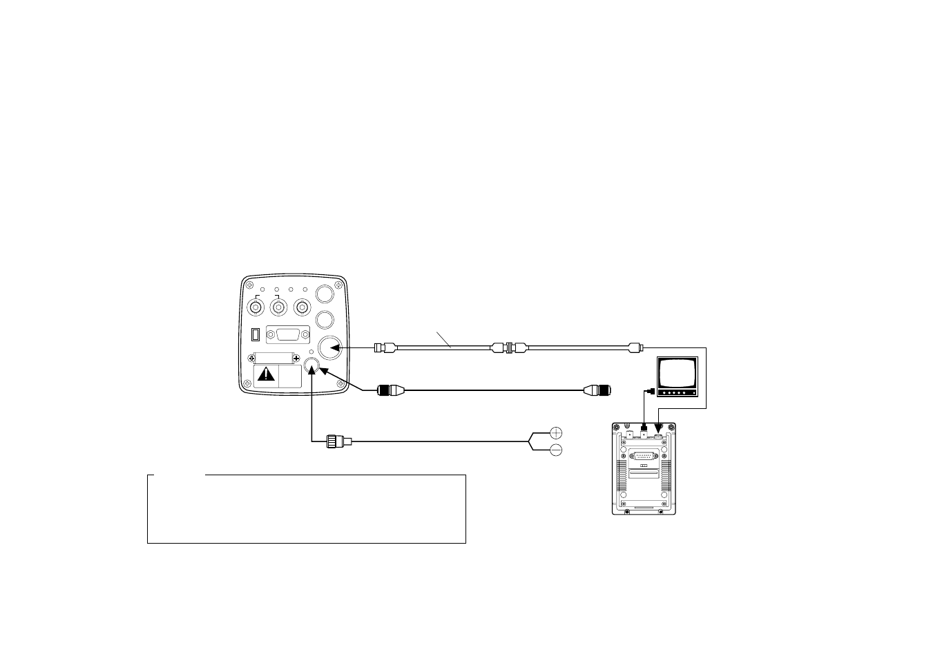 Connection of a remote control box (rcb) | Panasonic AW-E560 User Manual | Page 20 / 63