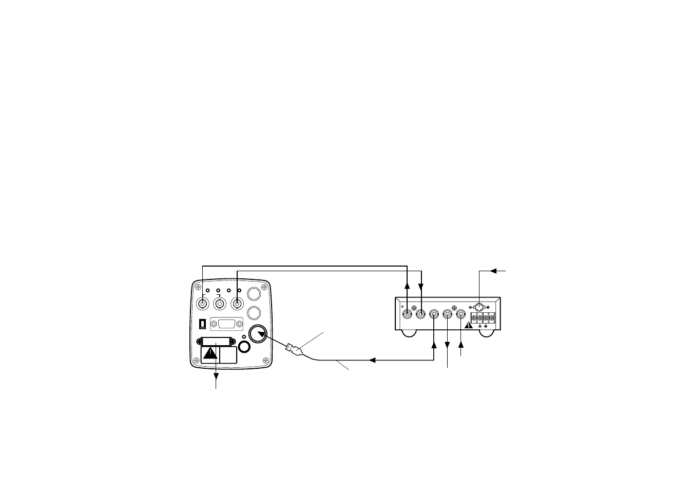 Connection procedures for cable kit wv- ca28t10, Connection procedures for cable kit wv-ca28t10 | Panasonic AW-E560 User Manual | Page 23 / 63