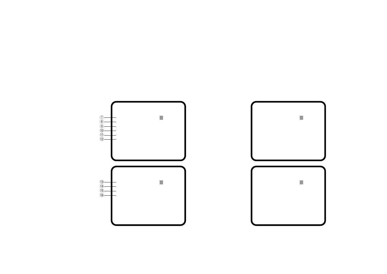 Initial set state, Initial set screen | Panasonic AW-E560 User Manual | Page 39 / 63
