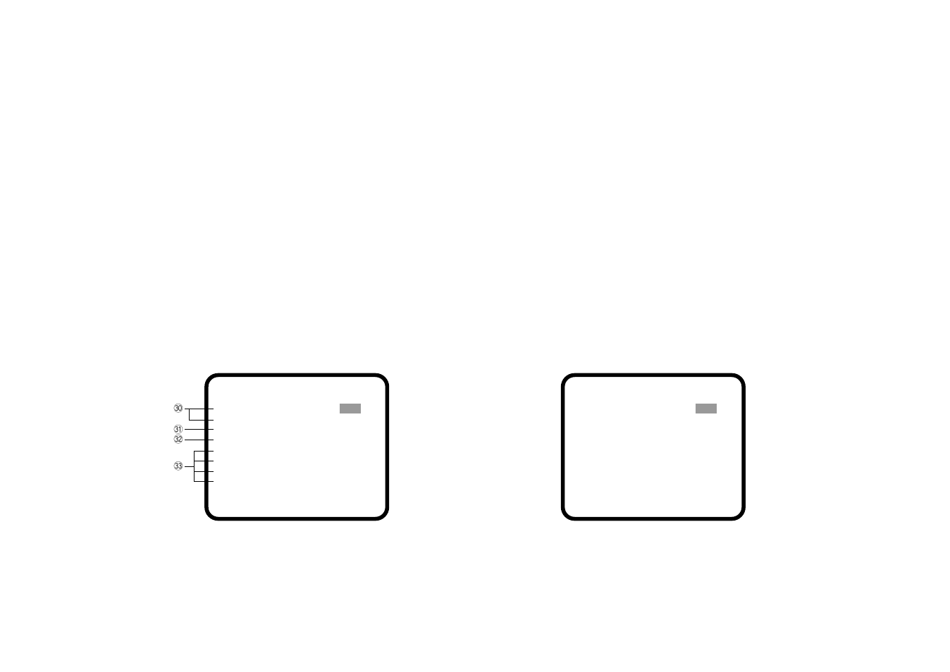 User setup menu setting, Scene file memory, User set screens | User setting | Panasonic AW-E560 User Manual | Page 45 / 63