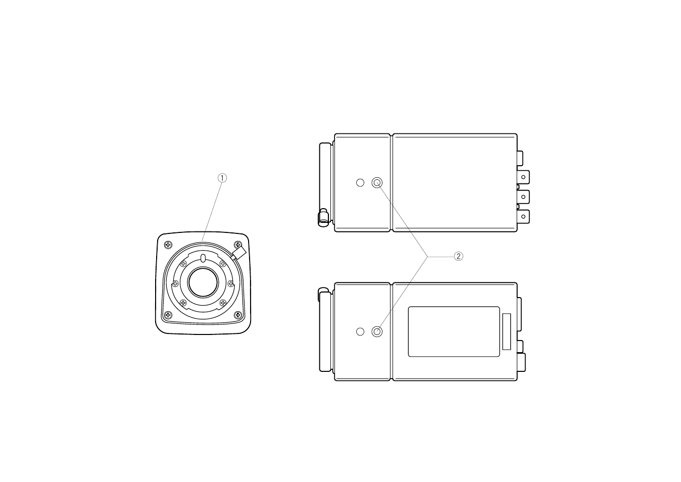 Major operating controls and their functions | Panasonic AW-E560 User Manual | Page 8 / 63