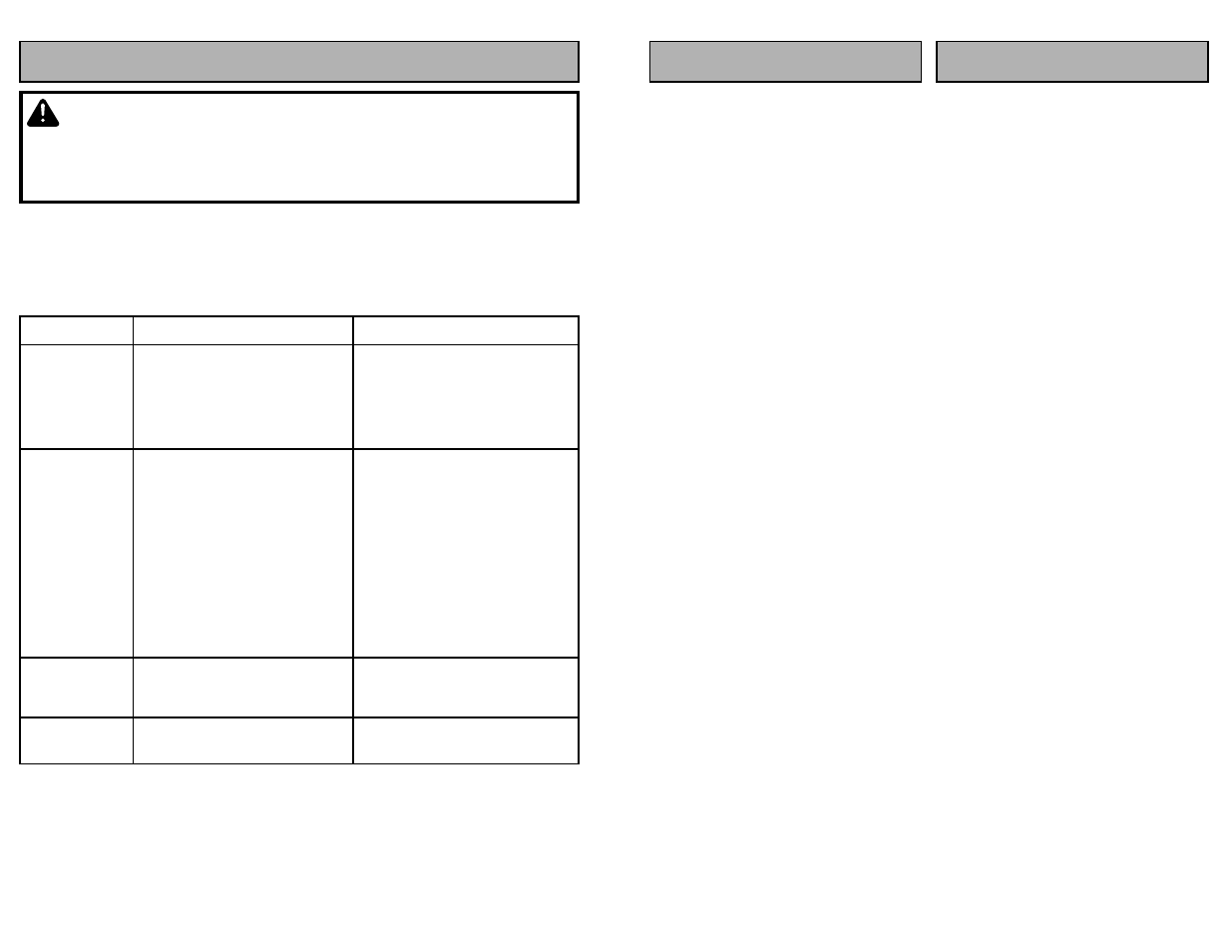 Before requesting service, Warning | Panasonic MC-UG583 User Manual | Page 40 / 48