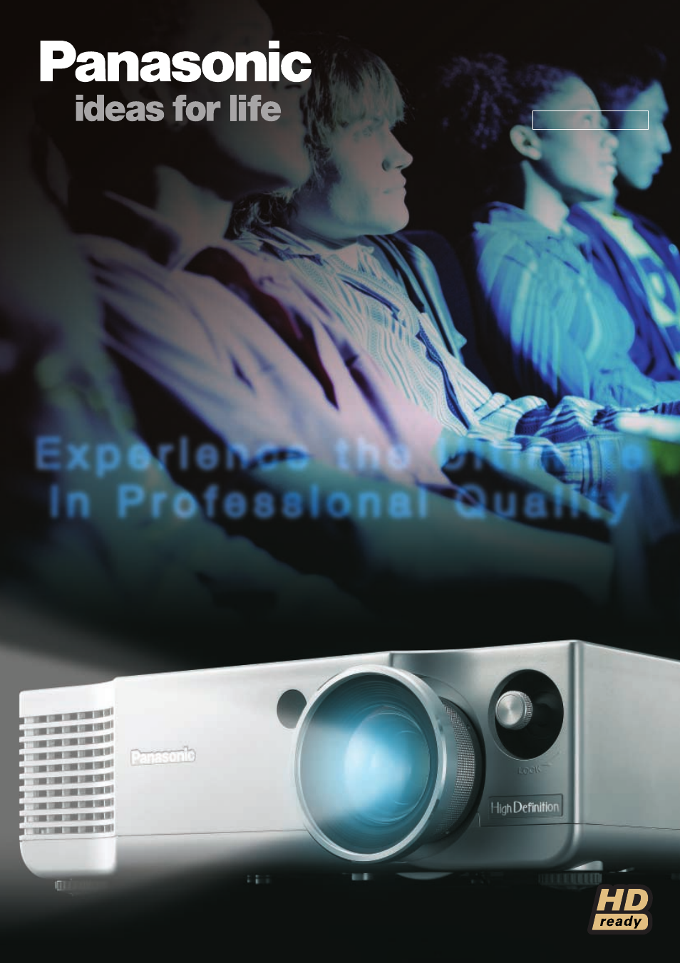 Panasonic PT-AE900E User Manual | 10 pages