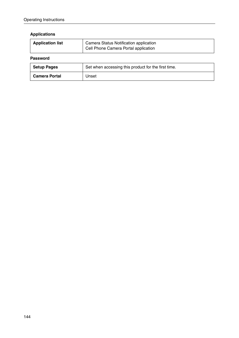 Panasonic BB-HGW700A User Manual | Page 144 / 152