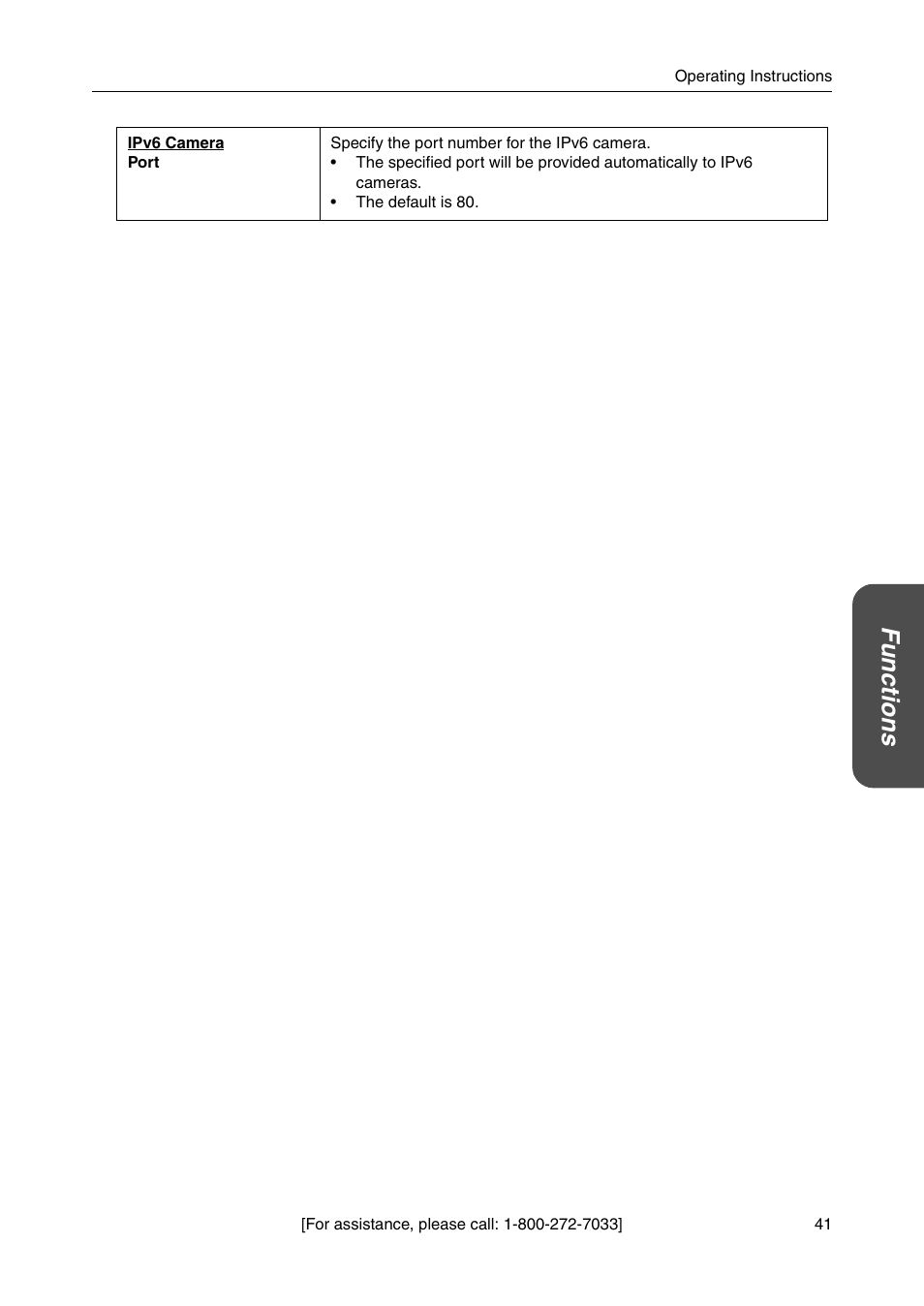 Functio n s | Panasonic BB-HGW700A User Manual | Page 41 / 152