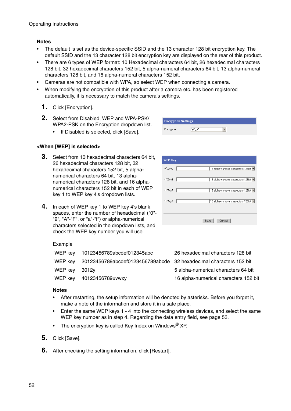 Panasonic BB-HGW700A User Manual | Page 52 / 152