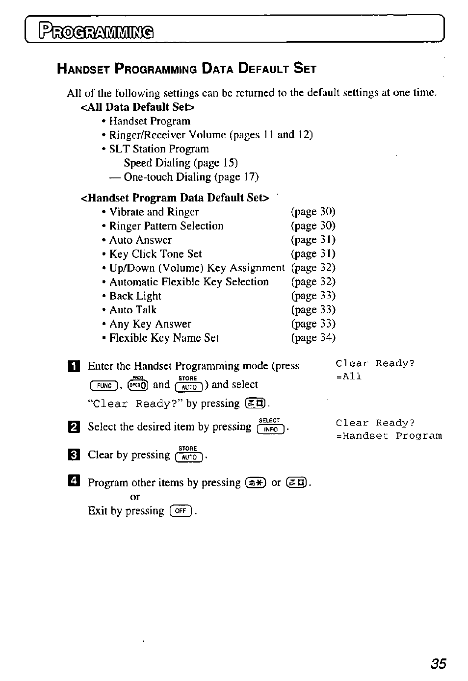 Panasonic KX-TD7895 User Manual | Page 35 / 48