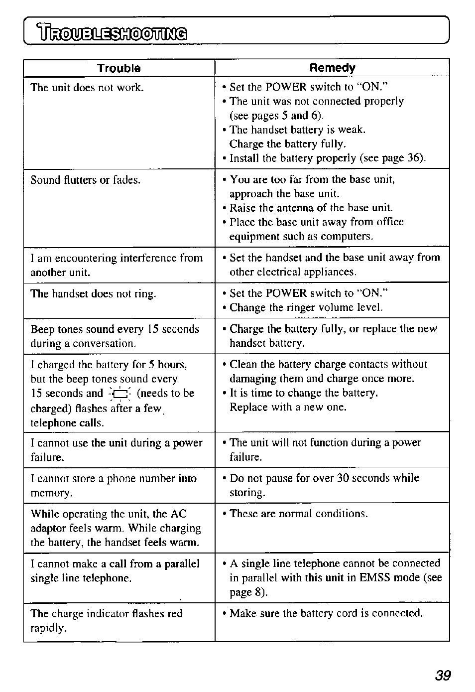 Panasonic KX-TD7895 User Manual | Page 39 / 48