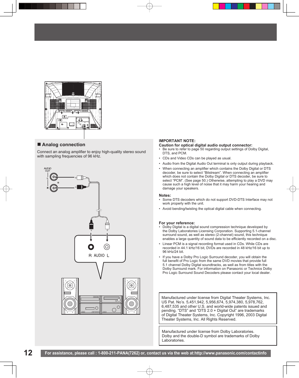 Panasonic PV-DF206M User Manual | Page 12 / 64