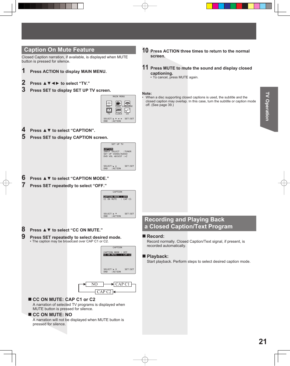 Panasonic PV-DF206M User Manual | Page 21 / 64