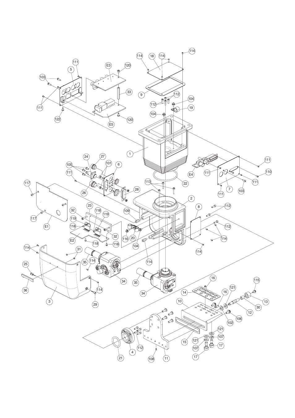 Chassis frame assembly, Prt-1 | Panasonic AW-PH360N User Manual | Page 2 / 5