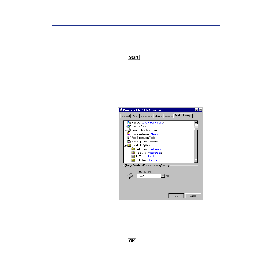 Specifying installed devices | Panasonic KX-PS8100 User Manual | Page 116 / 305
