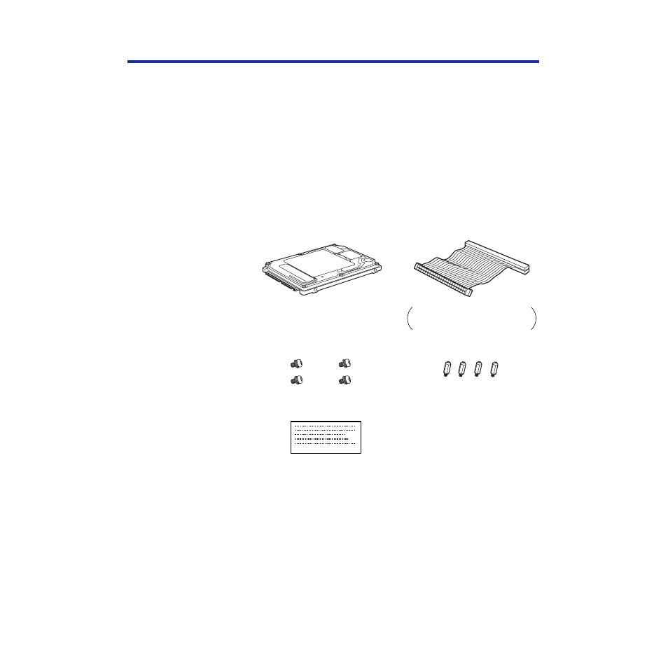 Installing a hard disk drive, Kit contents, 275 options | Panasonic KX-PS8100 User Manual | Page 275 / 305