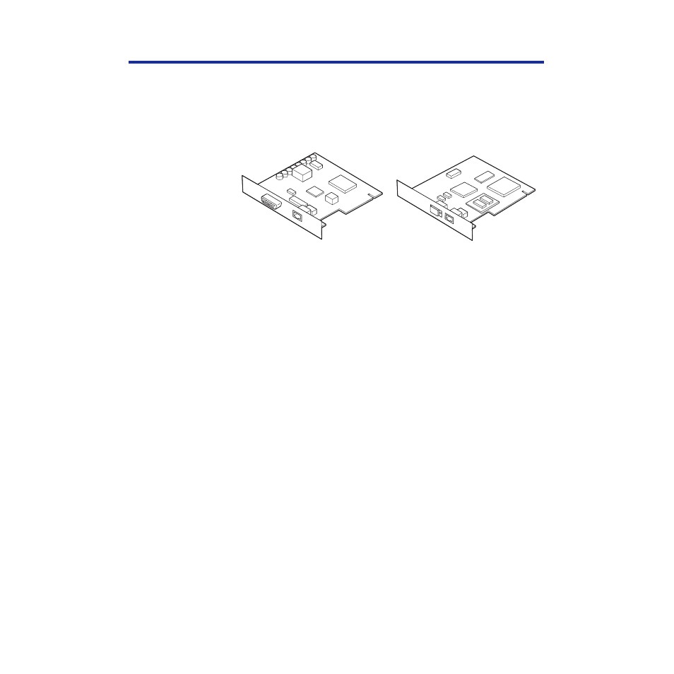 Installing network cards, Kit contents, Ethernet (kx-pnbc5) or token ring (kx-pnbc6) card | 281 options | Panasonic KX-PS8100 User Manual | Page 281 / 305
