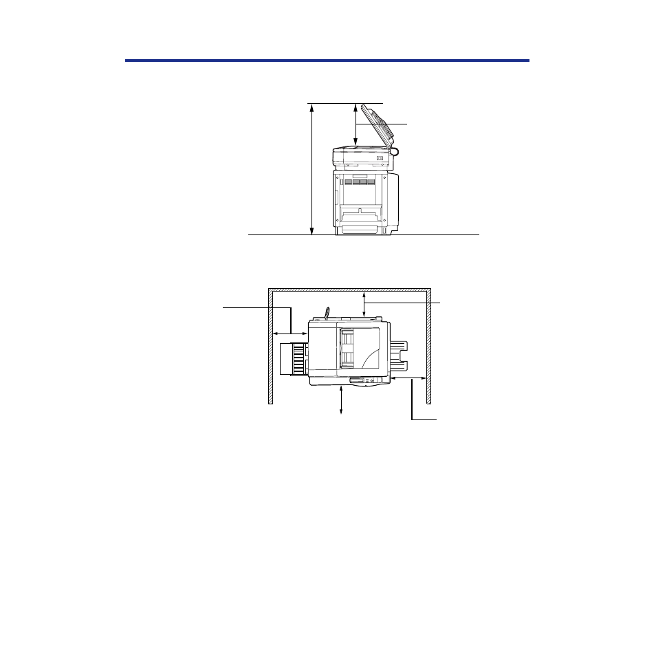 Minimum space requirements, Power source, Minimum space requirements power source | Panasonic KX-PS8100 User Manual | Page 30 / 305