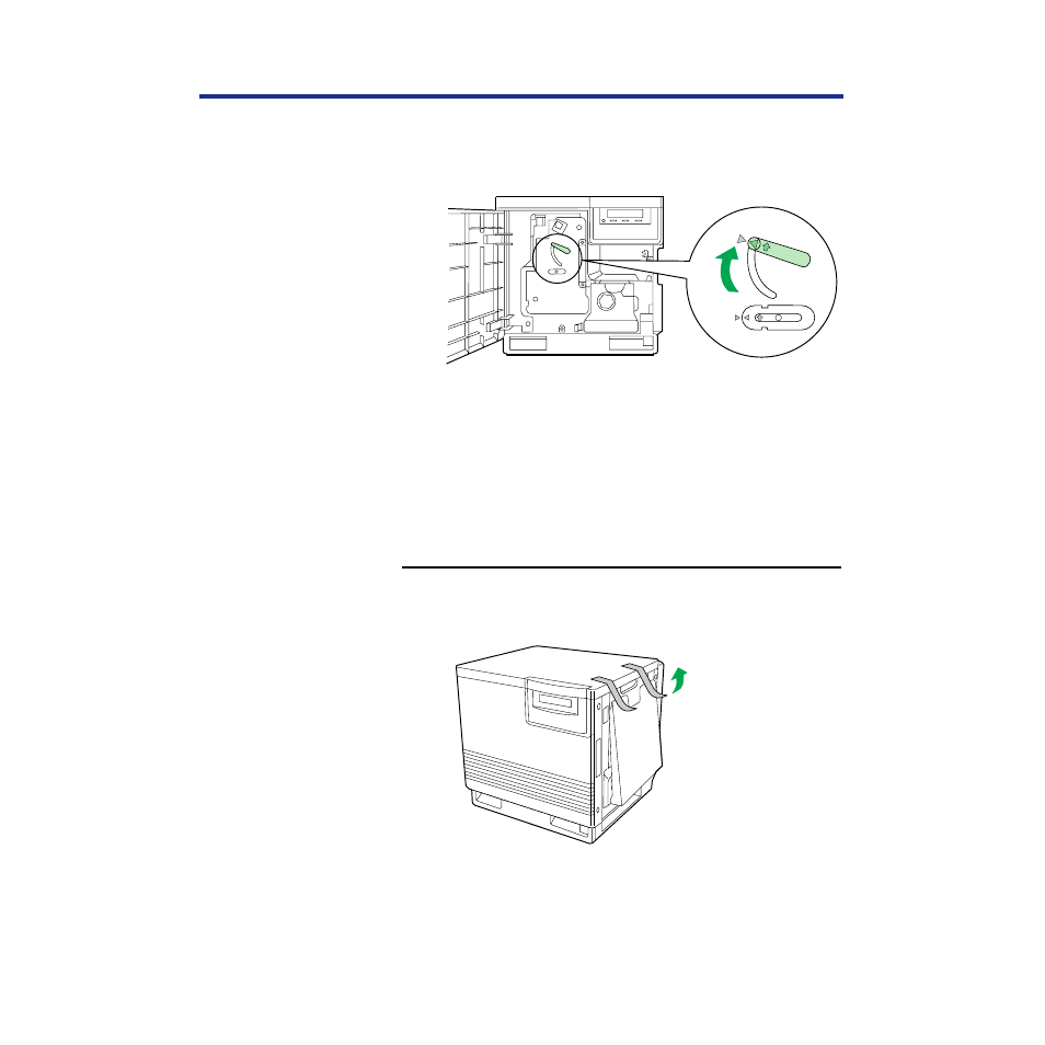 Setting up the output tray | Panasonic KX-PS8100 User Manual | Page 41 / 305