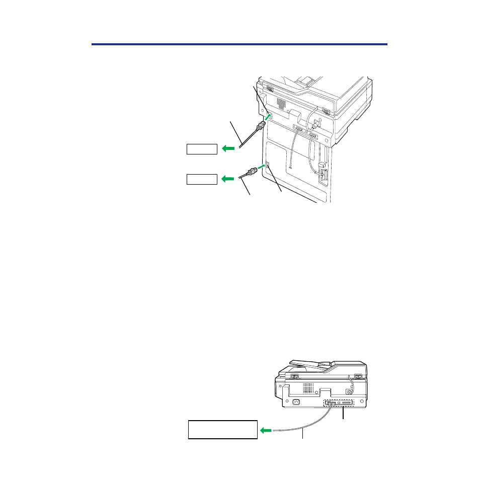 Connecting the scanner to a computer | Panasonic KX-PS8100 User Manual | Page 62 / 305