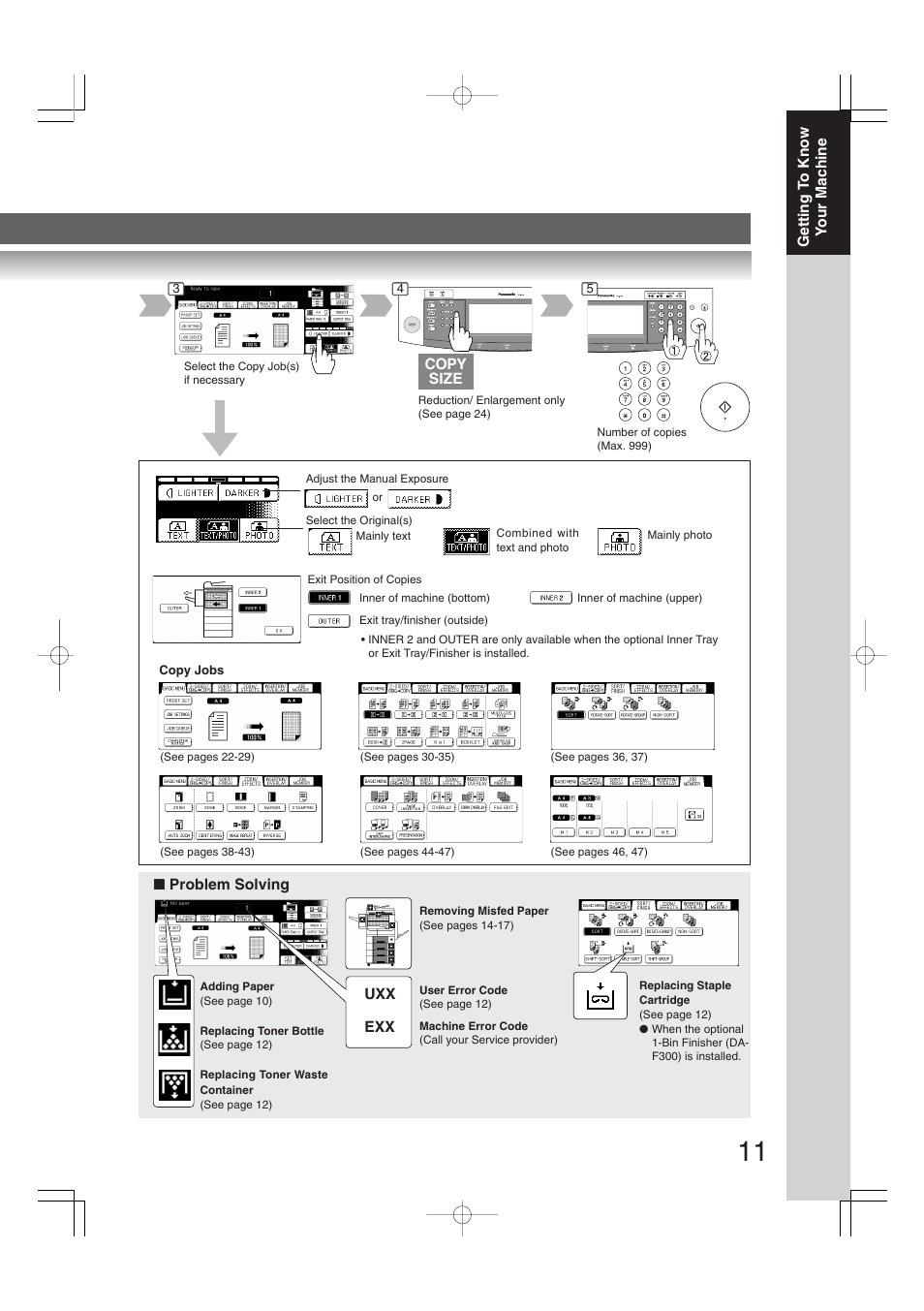 Panasonic DP-2310 User Manual | Page 11 / 80